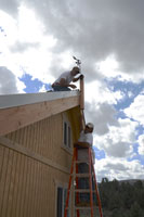 Martin and Ed Install the WEather Station 